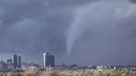 Tornado Forms Over Fort Worth Texas March 16 2023