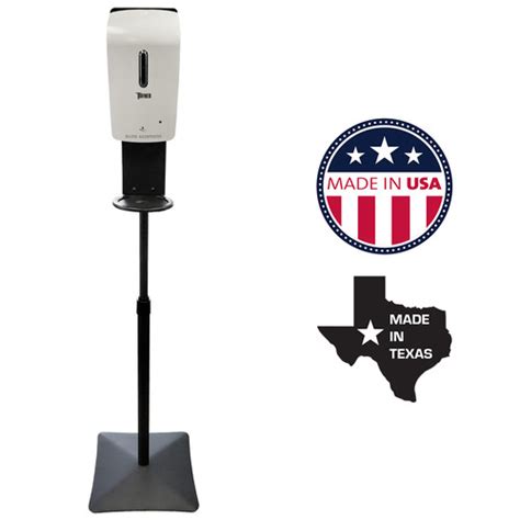 Touch Free Hand Sanitizer Dispensing System Selfstanding Free Shipping Tufner