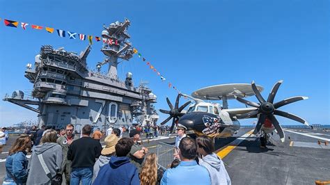 Tour Of The Uss Carl Vinson Active Duty Aircraft Carrier La Fleet