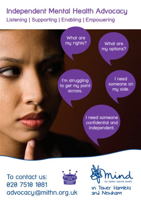 Tower Hamlets Independent Mental Health Advocacy Mind In Tower Tower Hamlets Independent Mental Health Advocacy Mind In Tower