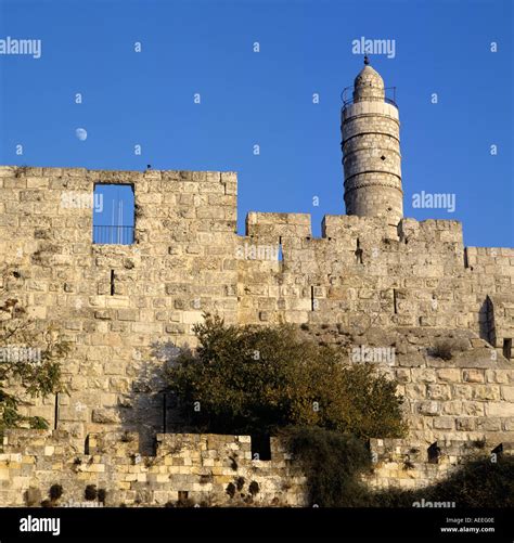 Tower Of David In Jerusalem Israel Stock Photo Image Of East Middle