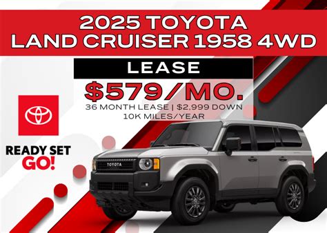 Toyota Land Cruiser Lease Price Toyota Land Cruiser Lease Price