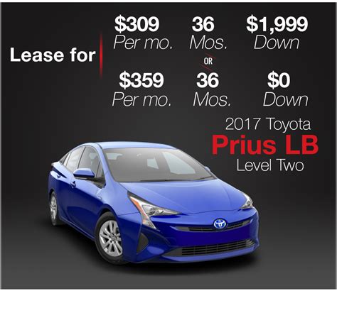 Toyota Prius Lease Price