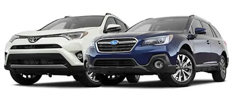 Toyota Rav4 Vs Subaru Outback Carmax Toyota Rav4 Vs Subaru Outback Carmax