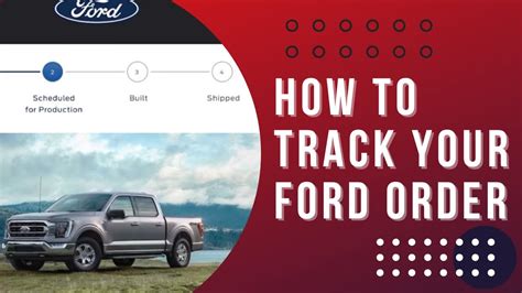 How to Track Ford Order Status Easily and Fast