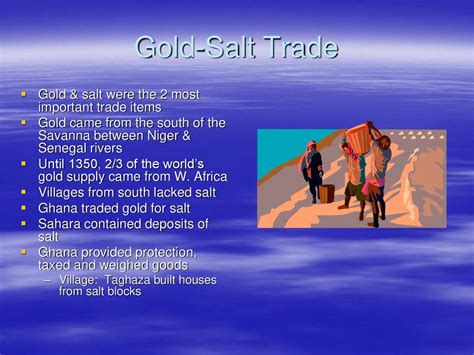 Traded Salt and Gold Historically