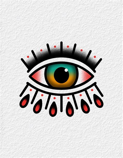 Traditional Eye Tattoo Design Artofit Traditional Eye Tattoo Design Artofit