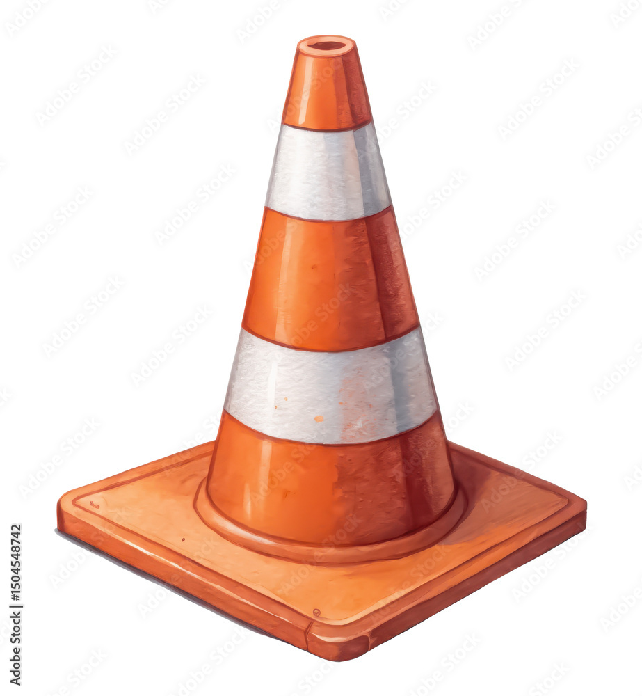 Traffic Cone Vector Road Safety Marker Construction Sign Transparent Png