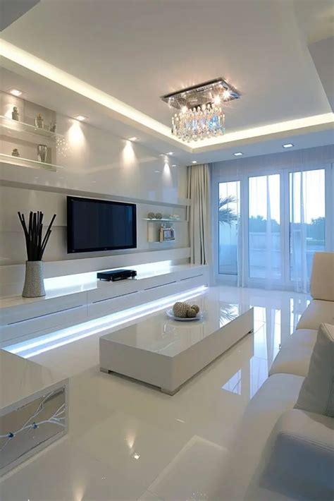 Transform Your Space 20 Modern Living Room Ideas For A Luxurious White Interior