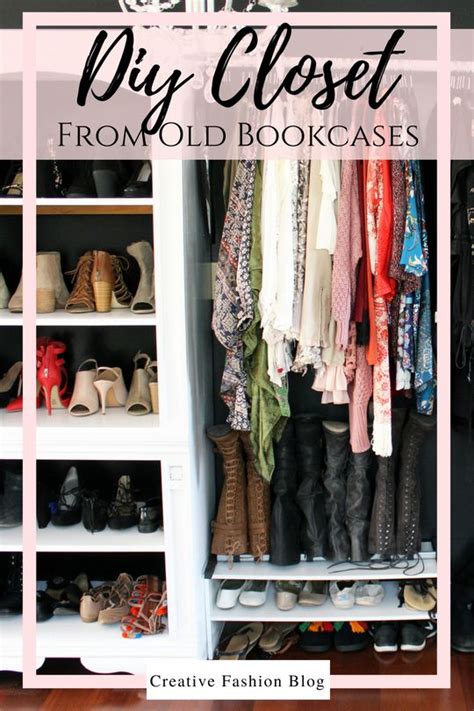 Transform Your Space For Under 100 A Diy Closet Makeover Using Repurposed Bookshelves Creative Blog