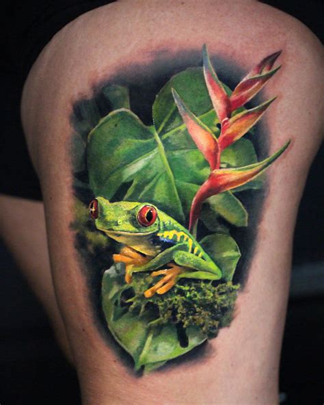 Tree Frog Tattoo