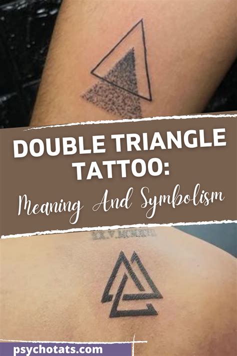 Triangle Tattoo Meaning Artofit