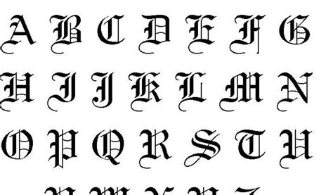 Tribal Letters Tattoo Designs Tribal Letters Tattoo Designs