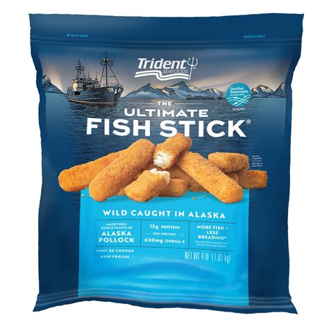 Trident Seafoods Ultimate Fish Stick 15 Oz Haggen