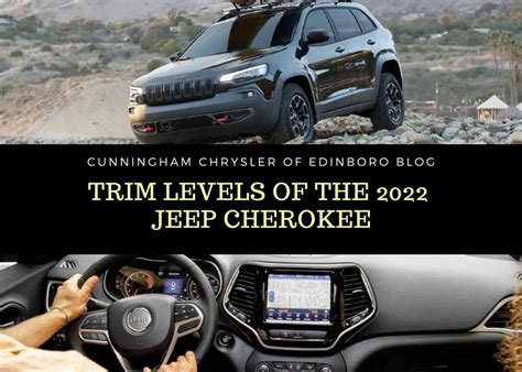 Trim Levels Of The 2022 Jeep Grand Cherokee Cunningham Chrysler Dodge Jeep Ram Cunningham Chrysler Of Edinboro