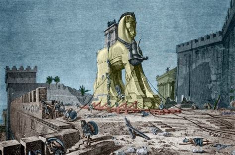 Trojan Horse Why Do We Say Beware The Greeks Bearing Gifts Historyextra Trojan Horse Why Do We Say Beware The Greeks Bearing Gifts Historyextra