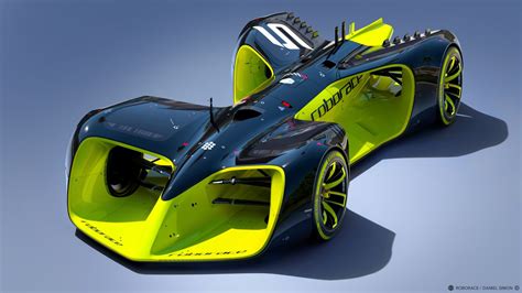 Tron Legacy Designer Creates New Roborace Car Cnn Tron Legacy Designer Creates New Roborace Car Cnn