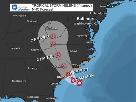 Tropical Storm Warning With Helene Expected To Be Named Tonight Just Tropical Storm Warning With Helene Expected To Be Named Tonight Just