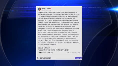 Trump Brokers Israel Iran Ceasefire Time Trump Brokers Israel Iran Ceasefire Time