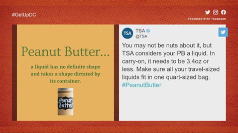 Tsa Peanut Butter Is A Liquid 9News Com