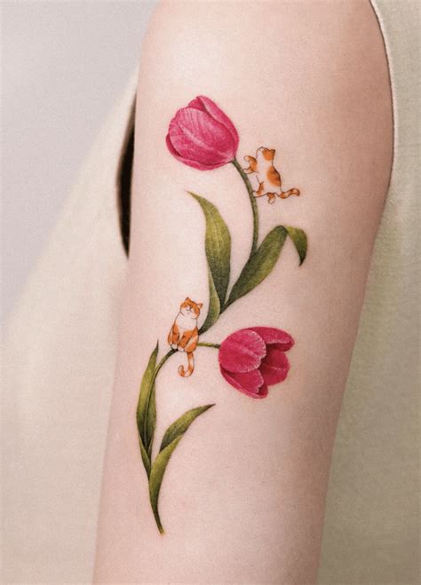 Tulip Tattoo Designs