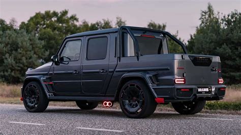 Tuned Brabus Mercedes Amg G63 Pickup Debuts With 900 Hp 4 5 Liter V8 Tuned Brabus Mercedes Amg G63 Pickup Debuts With 900 Hp 4 5 Liter V8