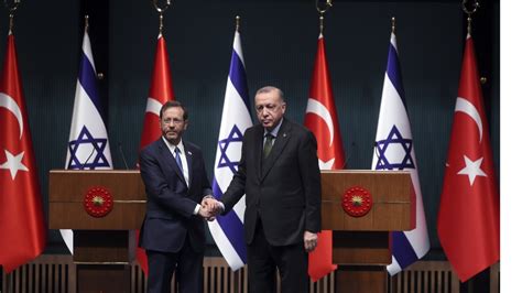 Turkey Israel Revive Security Cooperation