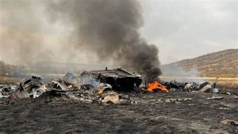 Turkish C 130 Military Plane Crashes In Georgia With 20 People Aboard