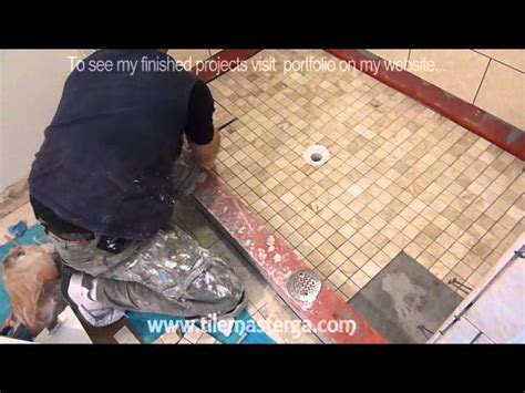 Two Easy Ways To Build Your Shower Floor Youtube
