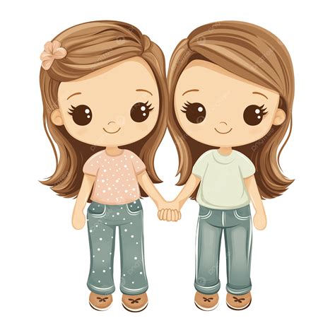 Two Sisters Holding Hands Clipart Two Sisters Holding Hands Clipart