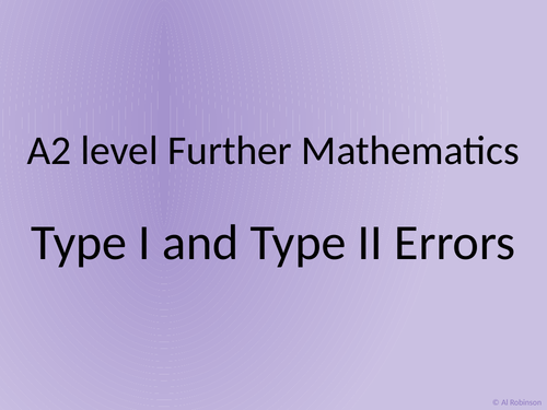 Type One and Type Two Errors Explained