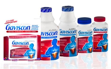Types Of Otc Medications For Acid Reflux Heartburn Gaviscon