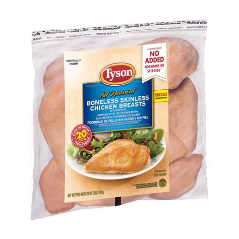Tyson Boneless Skinless Chicken Breasts 2 5 Lb Frozen Same Day Delivery Or Pickup Cub Tyson Boneless Skinless Chicken Breasts 2 5 Lb Frozen Same Day Delivery Or Pickup Cub