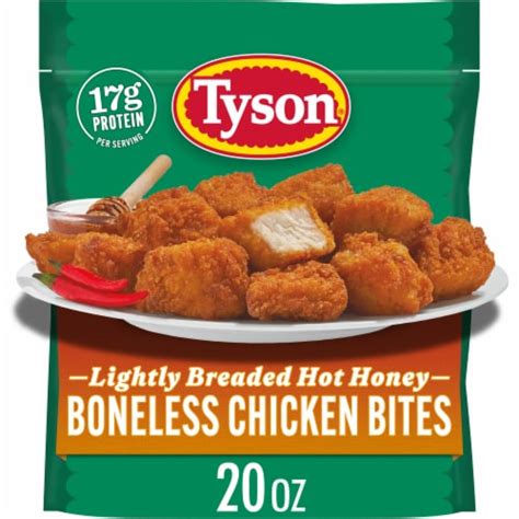 Tyson Chicken Bites Lightly Breaded Hot Honey Boneless Same Day