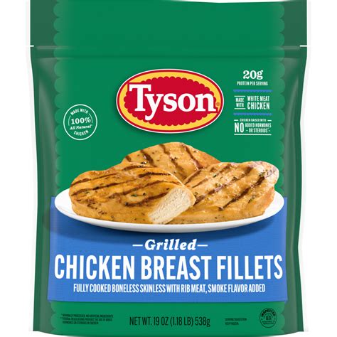 Tyson Chicken Breast Fillets Grilled