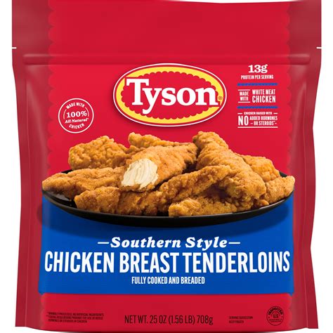 Tyson Frozen Southern Style Chicken Breast Tenderloins 25 Oz Fry S Tyson Frozen Southern Style Chicken Breast Tenderloins 25 Oz Fry S