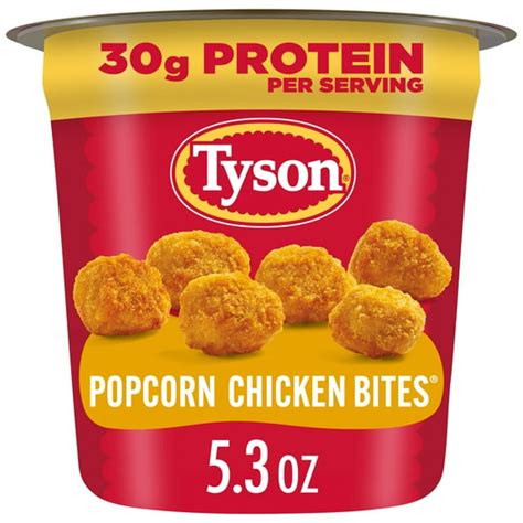 Tyson Popcorn Chicken Bites Cup 5 3 Oz Kroger