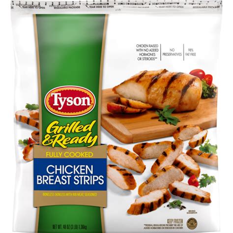 Tyson® Grilled Ready® Fully Cooked Grilled Chicken Breast, 42% Off