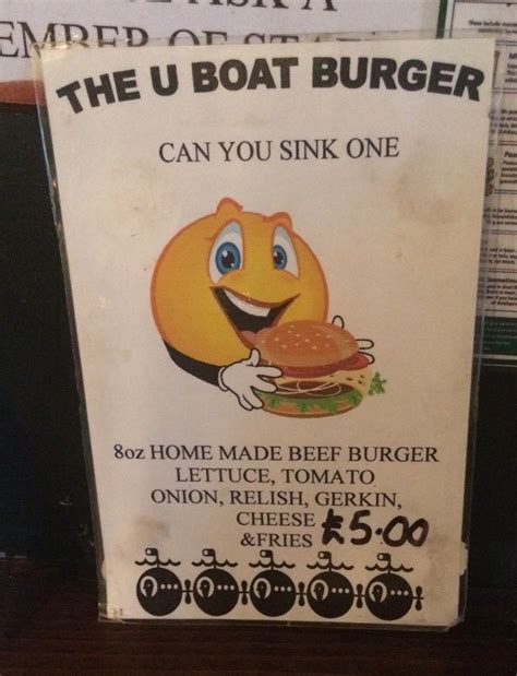 U Boat Burger At The Boat Inn The Nottingham Food Blog