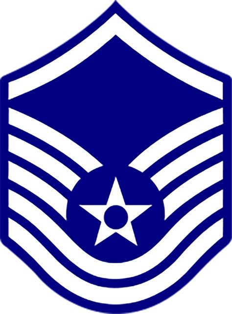 U S Air Force E 7 Rank Patch Master Sergeant Msgt Vinyl Decal For Car