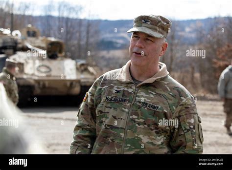 U S Army Col Brian E Mccarthy Commander Of The 1St Armored Brigade