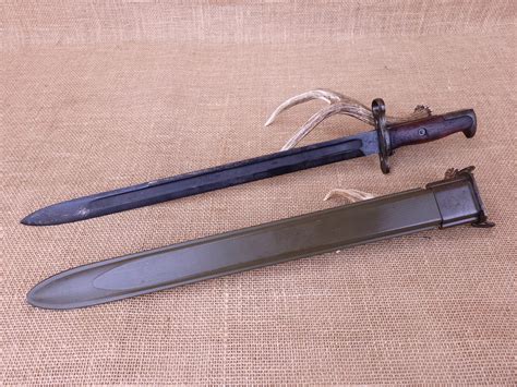 U S M1 Garand Bayonet With Scabbard