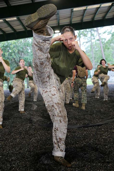 U S Marine Corps Rct Rhiannah Shihadeh With Platoon 4028 Papa