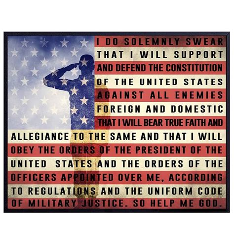 U S Military Oath Wallpaper