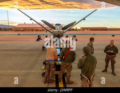 U S Soldiers Perform A Post Flight Check On A Usaf Mq 9 Reaper U S Soldiers Perform A Post Flight Check On A Usaf Mq 9 Reaper