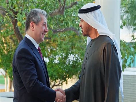 Uae President Receives Prime Minister Of Kurdistan Region Of Iraq Uae President Receives Prime Minister Of Kurdistan Region Of Iraq