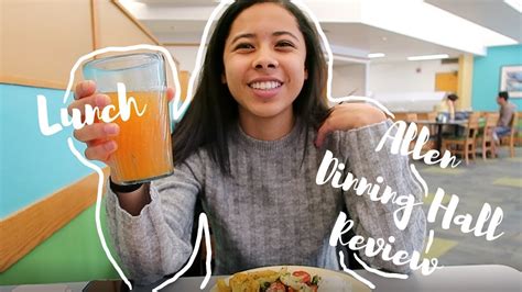 Uiuc Dining Hall Review Allen Youtube