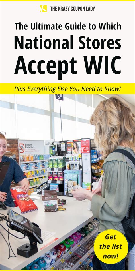 Ultimate Guide To Which National Stores Accept Wic The Krazy Coupon Lady