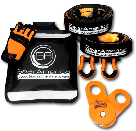 Ultimate Winching Rigging Off Road Recovery Kit Orange D Rings E Gearamerica Ultimate Winching Rigging Off Road Recovery Kit Orange D Rings E Gearamerica