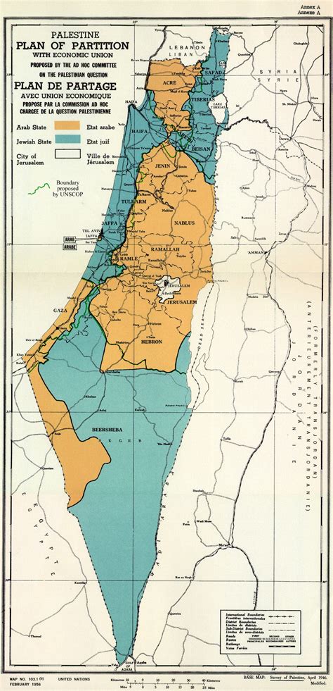 United Nations Partition Plan For Palestine Wikipedia